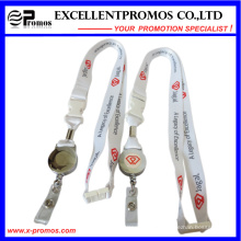 Lanyard mit kundenspezifischem Logo und Abzeichenrolle (EP-Y581414)